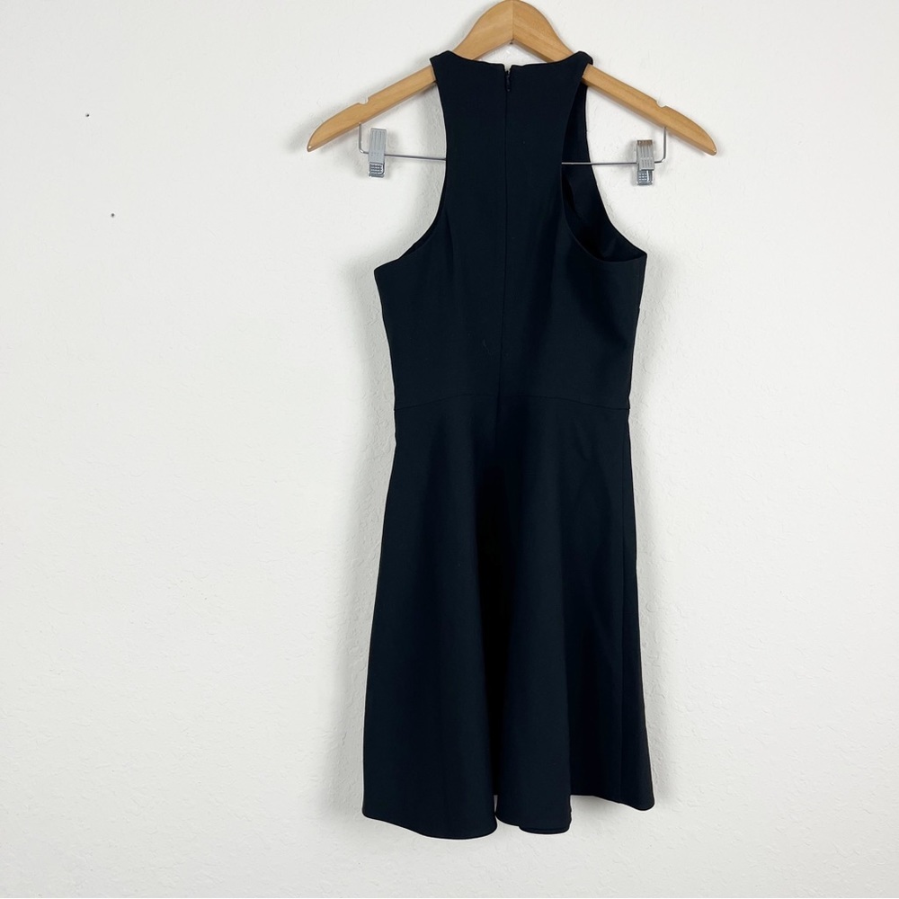 Likely Moore Racerback Black Mini Dress Size 2 - Picture 6 of 7